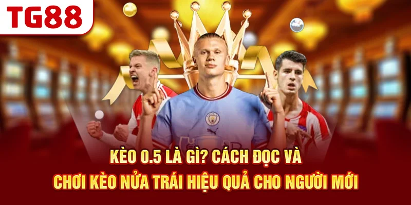 Kèo 0.5 Là Gì? Cách Đọc Và Chơi Kèo Nửa Trái Hiệu Quả Cho Người Mới